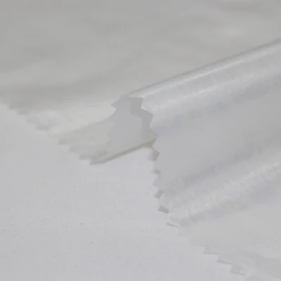 100% Nylon Taslon Combined with Knitted Fabric for Garment