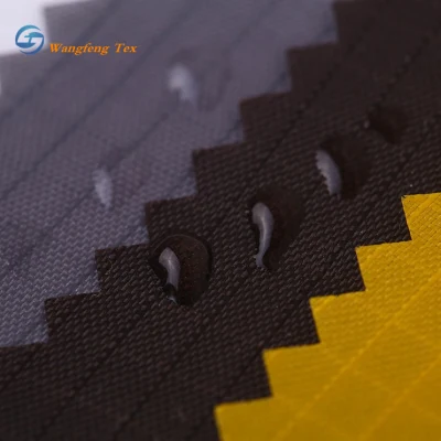 100% Polyester Jacquard Plaid Minimatt Fabric for Tablecloths