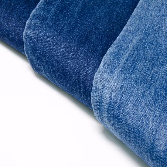 Zz0490 9.5 Oz 56 Inch 3/1 Twill Regular Comfort Stretch Denim Jeans Fabric
